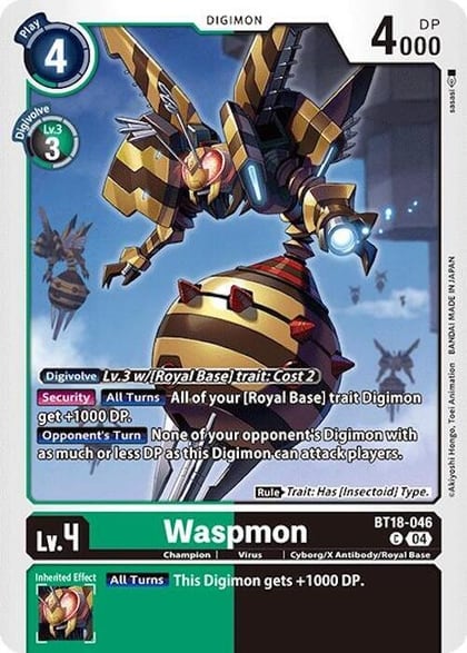 Waspmon, Release Special Booster 2.0 BT18-046 C