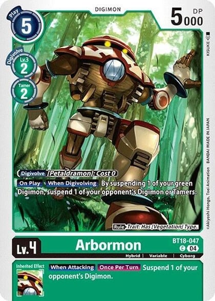 Arbormon, Release Special Booster 2.0 BT18-047 C