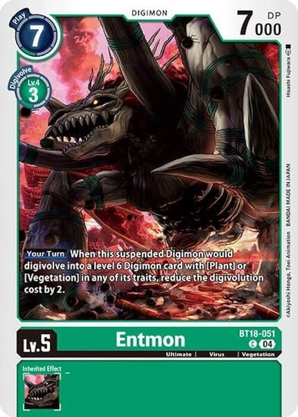 Entmon, Release Special Booster 2.0 BT18-051 C