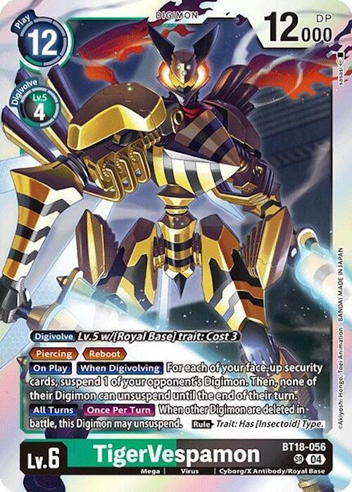 TigerVespamon, Release Special Booster 2.0 BT18-056 SR