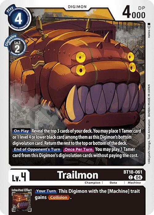 Trailmon, Release Special Booster 2.0 BT18-061 C