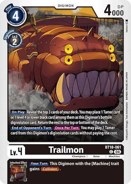 Trailmon, Release Special Booster 2.0 BT18-061 C