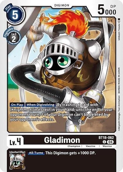 Gladimon, Release Special Booster 2.0 BT18-062 C