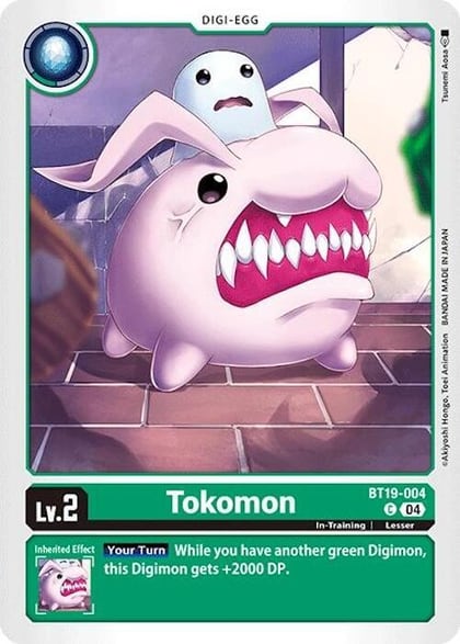 Tokomon, Release Special Booster 2.0 BT19-004 C