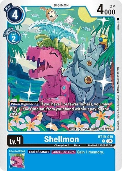 Shellmon, Release Special Booster 2.0 BT19-019 C