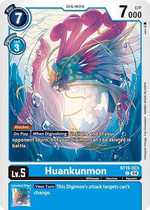 Huankunmon, Release Special Booster 2.0 BT19-023 C