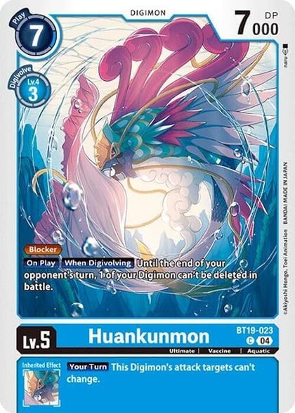 Huankunmon, Release Special Booster 2.0 BT19-023 C