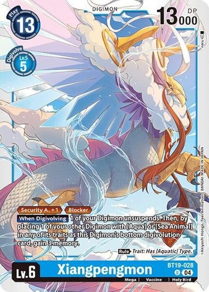 Xiangpengmon, Release Special Booster 2.0 BT19-028 U