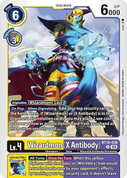 Wizardmon (X Antibody), Release Special Booster 2.0 BT19-036 U