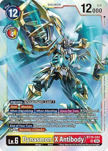 Dynasmon (X Antibody), Release Special Booster 2.0 BT19-042 SR