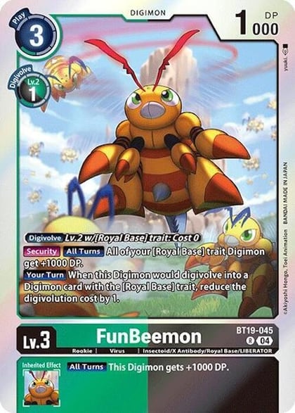 FunBeemon - BT19-045, Release Special Booster 2.0 BT19-045 R