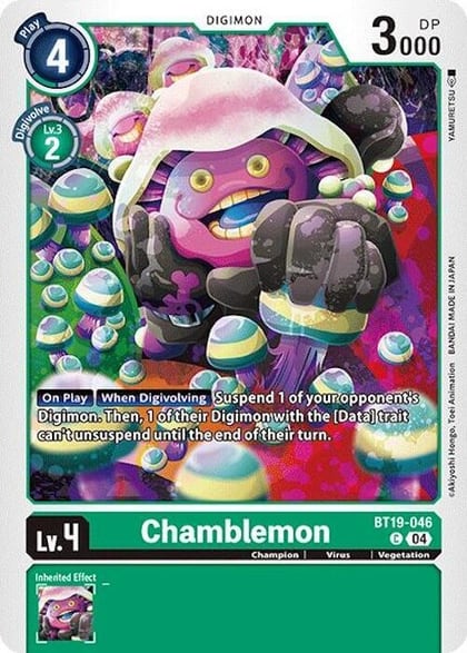 Chamblemon, Release Special Booster 2.0 BT19-046 C