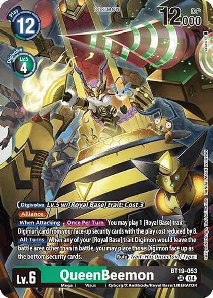 QueenBeemon, Release Special Booster 2.0 BT19-053 SR