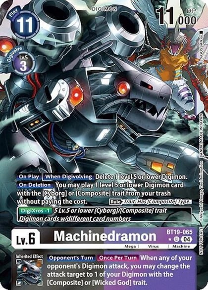 Machinedramon (Release Special Booster 2.0: Box Promotion Pack), Release Special Booster 2.0 BT19-065 U