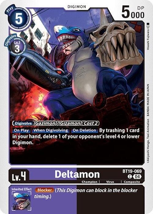 Deltamon - BT19-069, Release Special Booster 2.0 BT19-069 C
