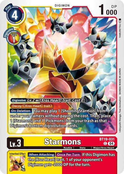 Starmons, Release Special Booster 2.5 BT19-031 C