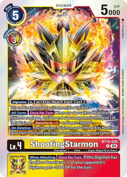 ShootingStarmon, Release Special Booster 2.5 BT19-035 R