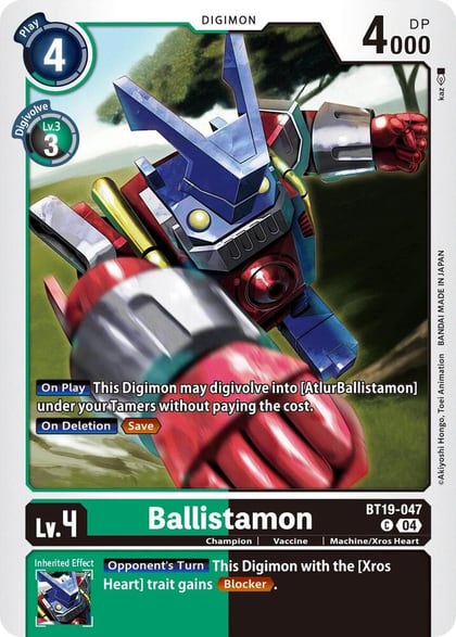 Ballistamon, Release Special Booster 2.5 BT19-047 C