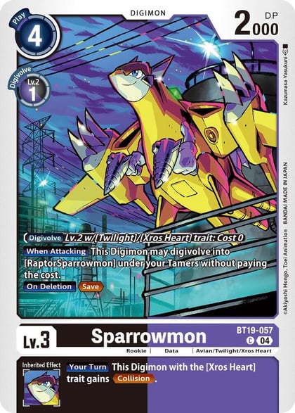 Sparrowmon, Release Special Booster 2.5 BT19-057 C