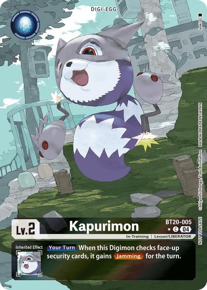 Kapurimon (Release Special Booster 2.5: Box Promotion Pack), Release Special Booster 2.5 BT20-005 C