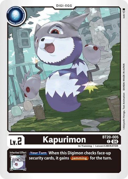 Kapurimon, Release Special Booster 2.5 BT20-005 C