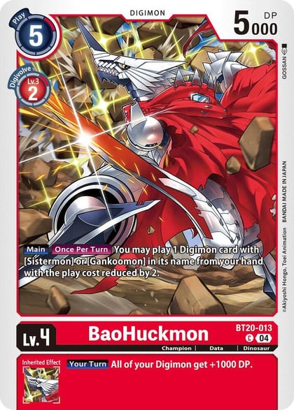 BaoHuckmon, Release Special Booster 2.5 BT20-013 C