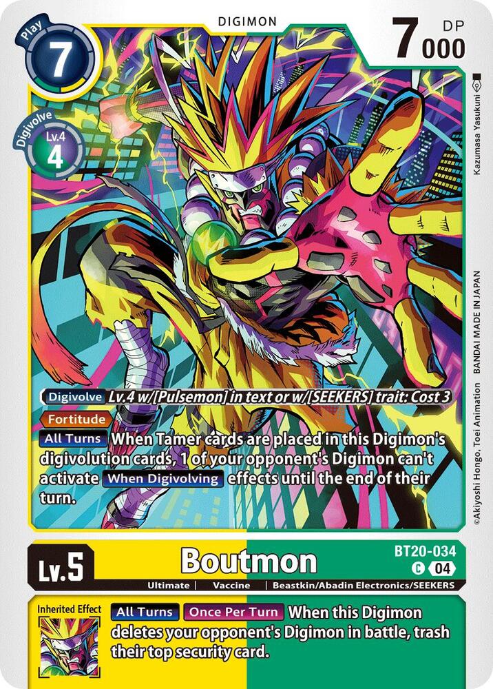Boutmon, Release Special Booster 2.5 BT20-034 C