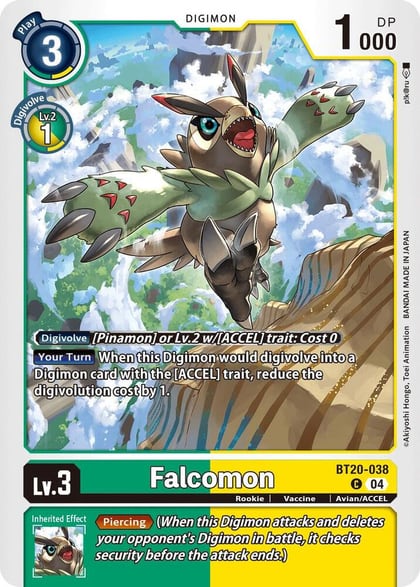 Falcomon, Release Special Booster 2.5 BT20-038 C