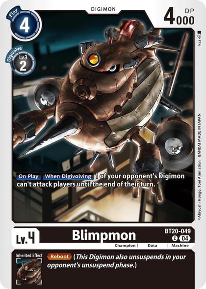 Blimpmon, Release Special Booster 2.5 BT20-049 C
