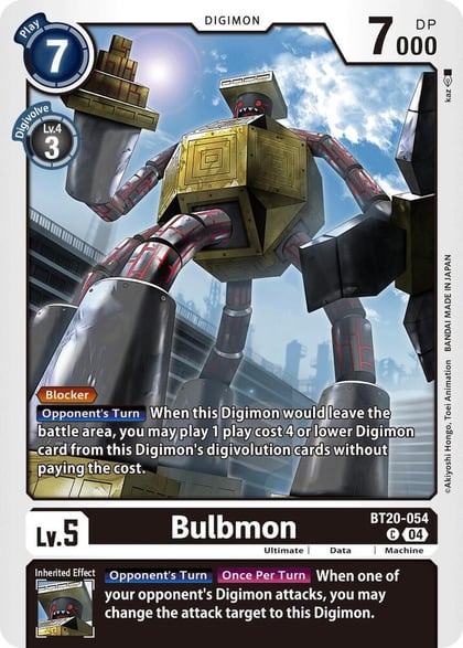Bulbmon, Release Special Booster 2.5 BT20-054 C