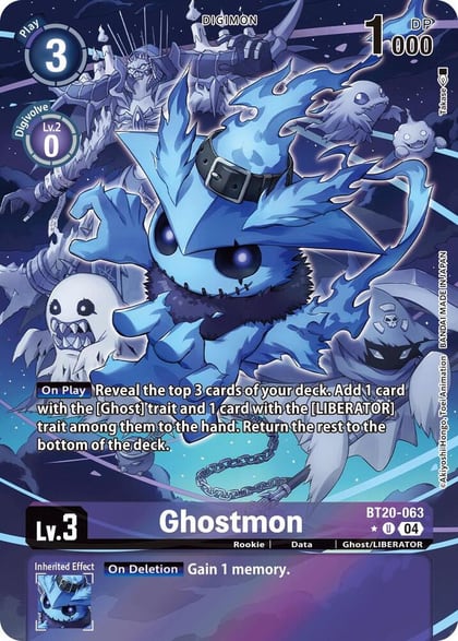 Ghostmon (Alternate Art), Release Special Booster 2.5 BT20-063 U