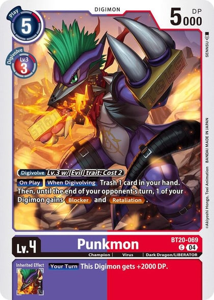 Punkmon, Release Special Booster 2.5 BT20-069 C