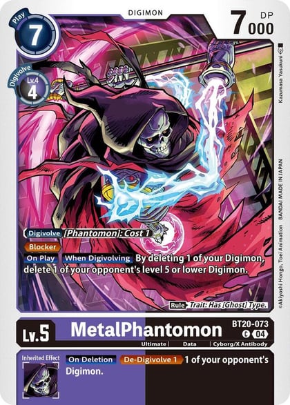 MetalPhantomon, Release Special Booster 2.5 BT20-073 C