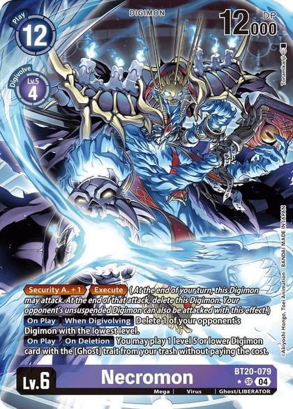 Necromon (Alternate Art), Release Special Booster 2.5 BT20-079 SR