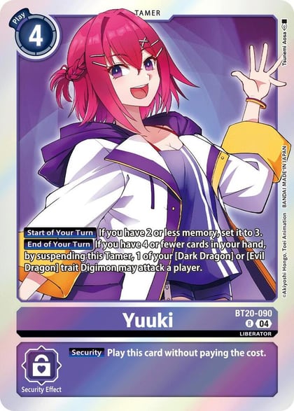 Yuuki, Release Special Booster 2.5 BT20-090 R