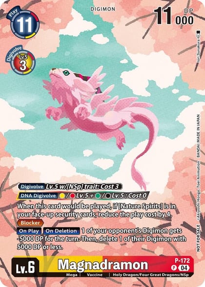 Magnadramon (Update Pack 2025), Release Special Booster 2.5 P-172 P
