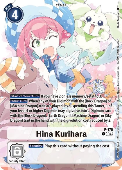 Hina Kurihara (Update Pack 2025), Release Special Booster 2.5 P-175 P