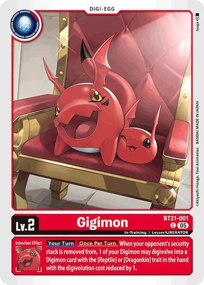 Gigimon, World Convergence BT21-001 C