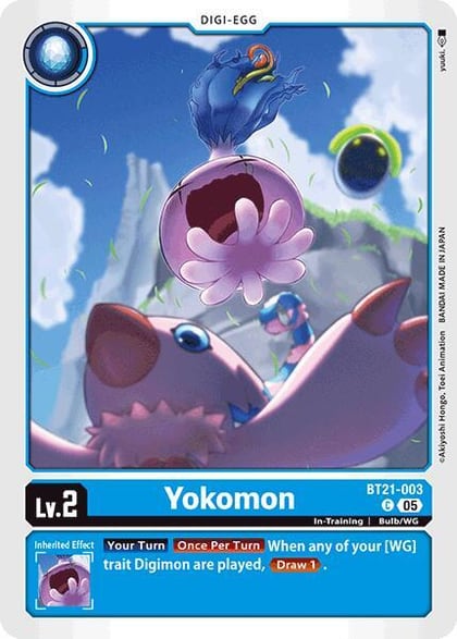 Yokomon, World Convergence BT21-003 C