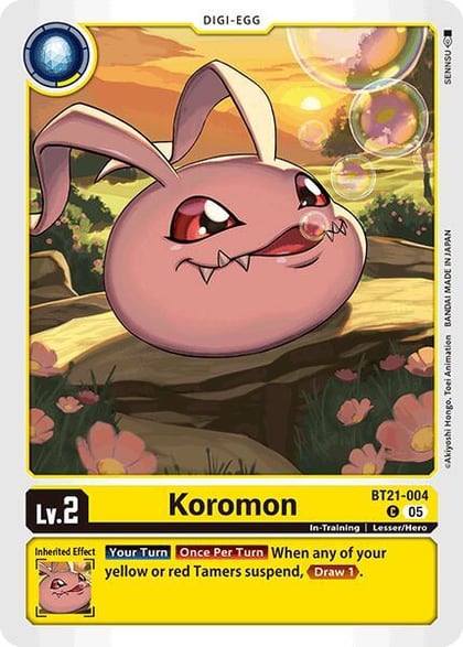 Koromon, World Convergence BT21-004 C