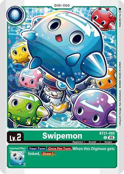 Swipemon, World Convergence BT21-005 C