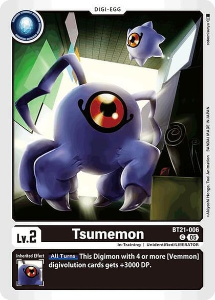 Tsumemon, World Convergence BT21-006 C