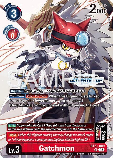 Gatchmon (Ultimate Cup 26-27 Season 2), World Convergence BT21-009 R