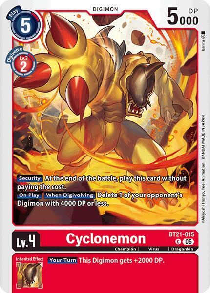 Cyclonemon, World Convergence BT21-015 C