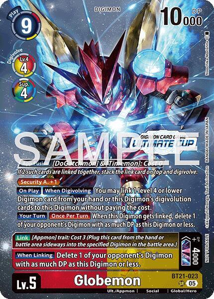 Globemon (Ultimate Cup 26-27 Season 2), World Convergence BT21-023 SR
