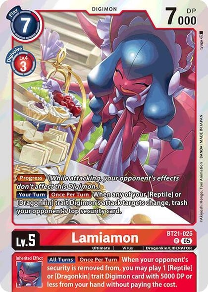 Lamiamon, World Convergence BT21-025 R