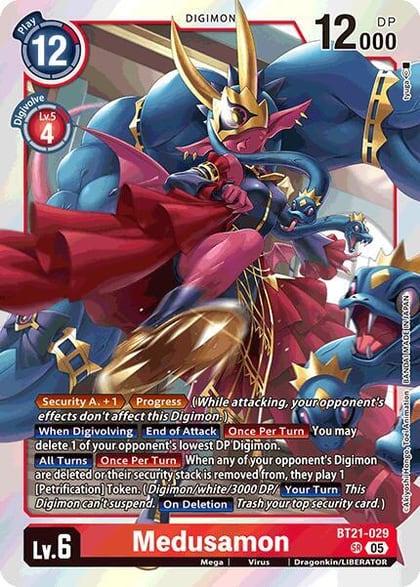 Medusamon, World Convergence BT21-029 SR