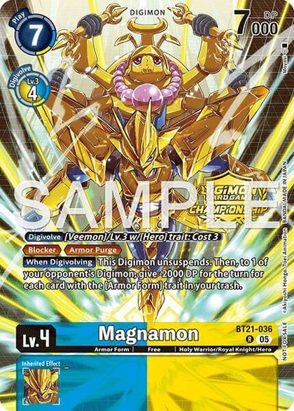 Magnamon (Championship 25-26 Season 2 Tamers Pack), World Convergence BT21-036 R