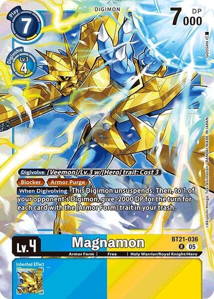 Magnamon, World Convergence BT21-036 R