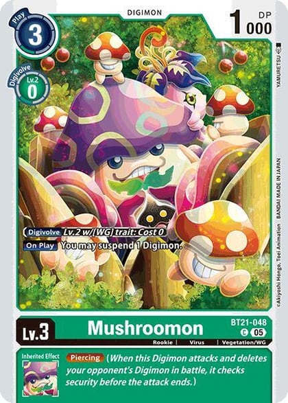 Mushroomon, World Convergence BT21-048 C